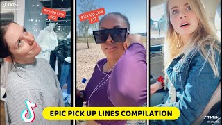 EPIC PICKUP LINES 👉👈 TikTok COMPILATION [upl. by Rudolfo944]