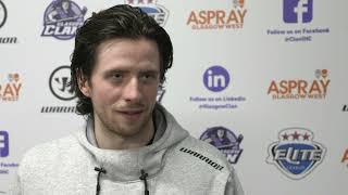 Post Game vs Guildford Flames 171123 Zach Vinnell [upl. by Sum9]