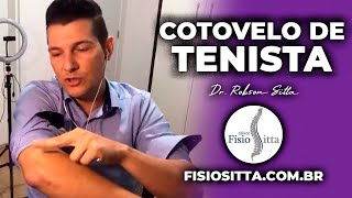 TRATAMENTO EPICONDILITE LATERAL do COTOVELO TERAPIA MANUAL Clínica de Fisioterapia Dr Robson Sitta [upl. by Khichabia846]