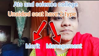 🤩whats is unaided seat meritmanagement [upl. by Airlia]