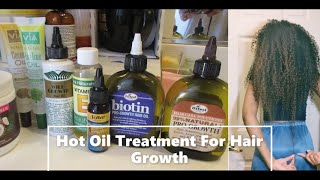 Detailed Hot Oil Treatment For Hair Growth [upl. by Eboj]