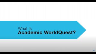 Academic WorldQuest Promo Video Schools [upl. by Vivian]