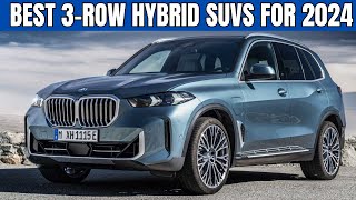 7 Best 3Row Hybrid SUVs For 2024  SUVs To Buy [upl. by Nnayllas830]