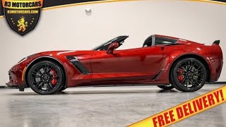 2017 CORVETTE Z06 2LZ Z07 LONG BEACH RED HIGHLY OPTIONED FREE DELIVERY FOR SALE R3MOTORCARSCOM [upl. by Jeconiah584]