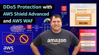 DDoS Protection on AWS with AWS Shield and AWS WAF  Amazon Web Services [upl. by Hales]