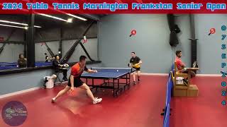 Dillon 2224 vs Brian 1558 🏓 Highlights 🏓 2024 Table Tennis Mornington Frankston Senior Open [upl. by Anilehcim]