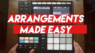 ARRANGING BEATS IN MASCHINE MADE EASY  Maschine MK3  Maschine Tutorial  datastrainmusic [upl. by Ettigdirb]