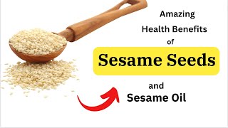 Sesame Seeds Health Benefits [upl. by Marala296]