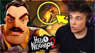 SĄSIAD UKRYŁ W ŁAZIENCE XD Hello Neighbor 2 DEMO [upl. by Syverson]