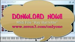 Prestame tu Mujer  Ray Barretto  Midi File OnlyOne [upl. by Nileve]