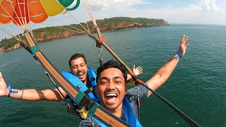 Parasailing in Goa [upl. by Tomi]