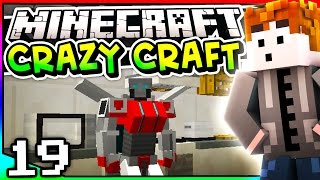 Minecraft Crazy Craft 30  Episode 19  SKYSTRIKE ARMOR Transformers Mod [upl. by Goles]