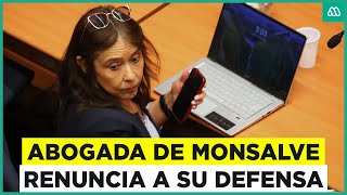 Los motivos de la renuncia de la abogada defensora de Manuel Monsalve [upl. by Shaner]