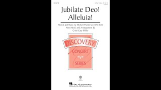 Jubilate Deo Alleluia 3Part Treble Choir  Arranged by Cristi Cary Miller [upl. by Qerat983]