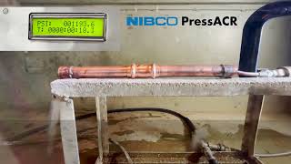 NIBCO® PressACR® Burst Test [upl. by Forlini]