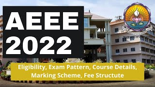 AEEE 2022  Amrita Engineering Entrance Examination [upl. by Rikki582]