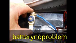 quad atv battery cutoff instalation PATENTED battery killswitch [upl. by Atreb]