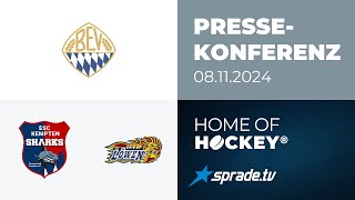 08112024  Pressekonferenz  ESC Kempten vs EHC Waldkraiburg [upl. by Hplodur415]