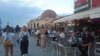 Chania Crete JUNE 2023 Walking Tour  Summer In Greece [upl. by Evander472]