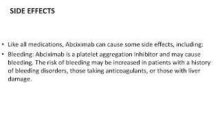 Abciximab Platelet Aggregation Inhibitor Antithrombotic Agent [upl. by Betsy]