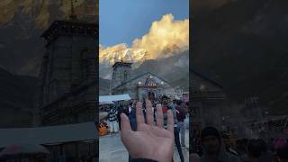 kedarnath mein bhole Baba ke darshan kedarnath shorts youtubeshorts [upl. by Ronnica]