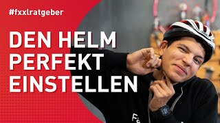 Fahrradhelm richtig einstellen  So gehts Schritt für Schritt [upl. by Ative]