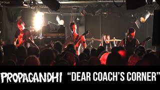 PROPAGANDHI  quotDear coachs cornerquot [upl. by Homer]