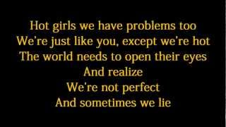 Dave Days  Hot Problems Lyrics on Screen [upl. by Annamaria]