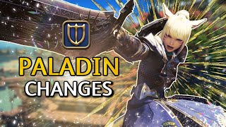 Paladin Changes  Dawntrail Media Tour FFXIV [upl. by Ahsiemaj]