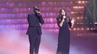 Miss France 2023  Duo Maitre Gims amp Carla Bruni quotDemainquot [upl. by Mcevoy994]