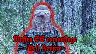 Waffen SS camouflage veil Review Effectiveness and use [upl. by Haisa]