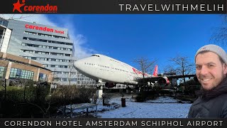 Corendon Hotel Amsterdam Schiphol Airport  B747400  SPA  SKYBAR [upl. by Akiam]