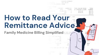 How to Read Your Remittance Advice RA Family Medicine Billing in Ontario [upl. by Reifel]