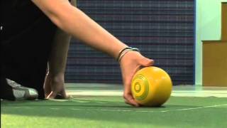 Nelson Indoor Bowls  Training Video  Grip and Delivery [upl. by Clayborne121]