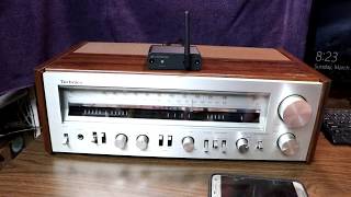 Add High Fidelity Bluetooth to any Vintage Home Stereo [upl. by Hcirdla643]