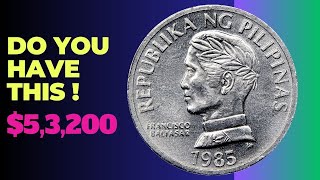 MOST EXPENSIVE AND ULTRA RARE 1983 10 SENTIMO PHILIPPINE COIN WORTH BIG MONEY [upl. by Korella]