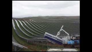 Solar Clean Solar PV Wash Machine Fastest Way To Wash Large Solar Panel Arrays [upl. by Blader]