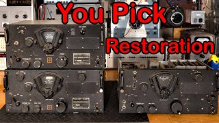 Restoration Warplane Radio Receiver BC348 [upl. by Nirok213]