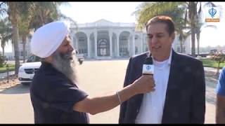 Sikh Channel USA Special Interview  Satnam Singh Sandhu Crown Nut Company Tracy CA 101118 [upl. by Labanna]