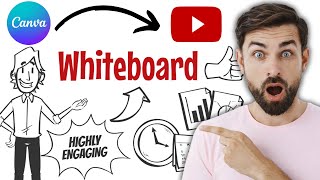 how to make whiteboard animation video in Canva  whiteboard animation tutorial [upl. by Oicirtap322]