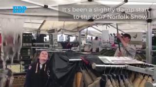 Stallholders get SOAKED at the Royal Norfolk Show [upl. by Caassi653]