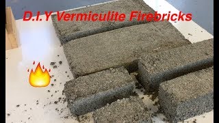 DIY Vermiculite Firebricks for a MINI FORGE  Part 1 [upl. by Dnalra]