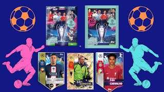 Os cromos da Champions League da TOPPS Liga dos Campeões [upl. by Eimor413]