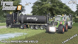 Carting SLURRY with SCANIA R730  Animals on Hollandscheveld  Farming Simulator 19  Episode 9 [upl. by Aketal]