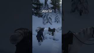 ¡CAZANDO al bisonte LEGENDARIO en Red Dead Redemption 2 Y unos Lobos por ahí [upl. by Nnylirej]