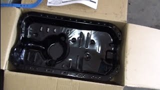 Replacing 05 civic oil pan [upl. by Lerraf]