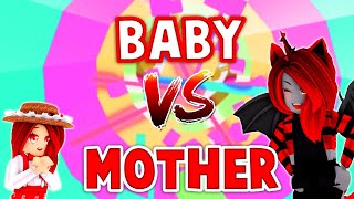 BABY Vs MOTHER Tower Of Hell Roblox [upl. by Orrocos]