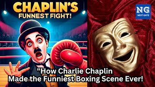 quotHow Charlie Chaplin Made the Funniest Boxing Scene Ever CharlieChaplin CityLights ClassicComedy [upl. by Relyuhcs586]