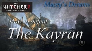 Witcher 2  How to Defeat The Kayran [upl. by Ebbarta690]