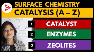 Catalysis AZ  Surface Chemistry  Catalyst  Enzymes  Zeolites [upl. by Ffoeg949]